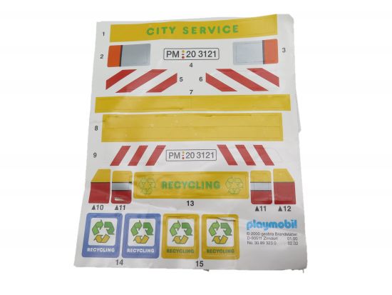 Aufkleber City Service Aufkleber City Service