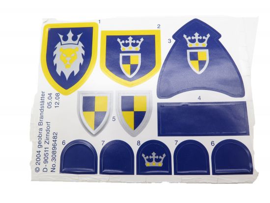 Aufkleber Ritterburg Aufkleber Ritterburg